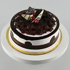 German Black Forest Egg Less Round Shape Cake For Any Occasion,Party & Events Celebration