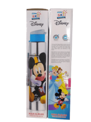 Aquaslim-550-Mickey-Steel Water Bottle With Free Flip Cap