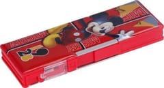 Megnatic Pencil Box Dual Said 1602 SPIDERMAN  Red Plastic Pencil Box for Back to School Kids Gift and Return Gift