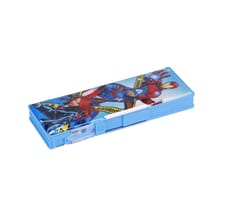 Megnatic Pencil Box Dual Said 1602 SPIDERMAN  Red Plastic Pencil Box for Back to School Kids Gift and Return Gift