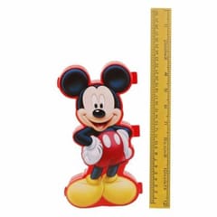 Pencil Box Cartoon Theme Shape Kid's Plastic Pencil Box with Compartment Return Gifts for Kids Birthday Party, Size - 22x11x3 cm (Mickey Mouse Light Blue New) (Colour As Per Available )