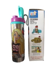 Cartoon Print Stainless steel Sipper Water bottle (Premium Quaility Rust Free ) Water Bottle for kids, student, return gift SWING 650ml New year gift Festival gift