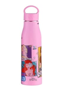 Cool Kids-600 Insulated Water Bottles 550 ml Princess Inner Steel Blue For Kids, Gift, Return Gift