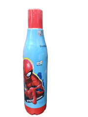 Spiderman  Cool Jogger Insulated Plastic Bottle 700 ml Blue For Back To School Kids And Gift For  Boys ( Colour And Print As Per Availability )