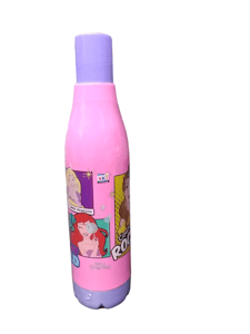 Princess Cool Jogger Insulated Plastic Bottle 700 ml Pink For Back To School Kids And Gift For Girls  ( Colour And Print As Per Availability )