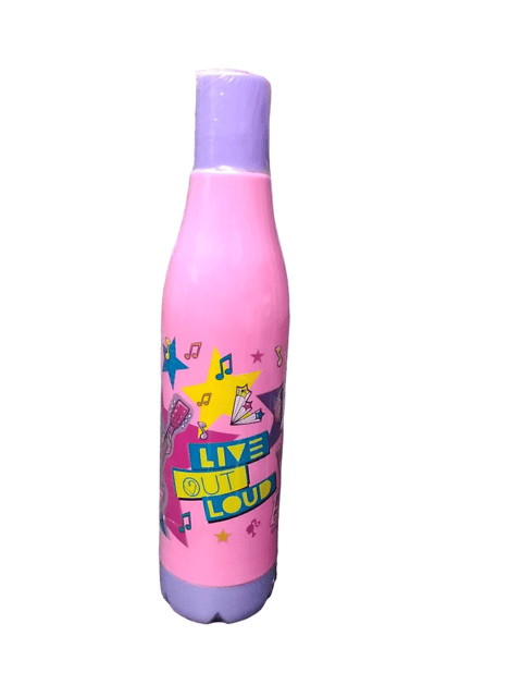 Barbie Cool Jogger Insulated Plastic Bottle 700 ml Pink For Back To School Kids And Gift For Girls  ( Colour And Print As Per Availability )