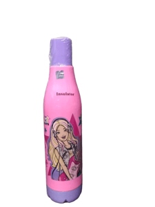 Barbie Cool Jogger Insulated Plastic Bottle 700 ml Pink For Back To School Kids And Gift For Girls  ( Colour And Print As Per Availability )