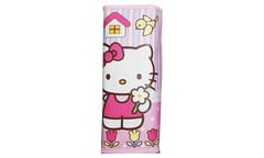 Cartoon Character Multi-Layer Large Capacity Tripple Zipper Canvas Pencil Case/Pouch for School Kids Teenagers Boys Girls and Best for Gifting/Birthday (Hello Kitty New)