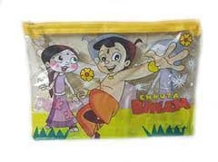 Cartoon Character Chhota  Bheem Print Pencil Pouch Return Gift for Kids Birthday Party (Chhota Bheem Pouch Set of 10)