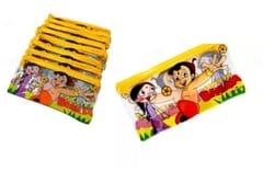 Cartoon Character Chhota  Bheem Print Pencil Pouch Return Gift for Kids Birthday Party (Chhota Bheem Pouch Set of 10)