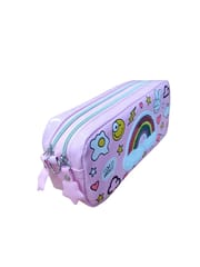 Cartoon Character Multi-Layer Large Capacity Zipper Canvas Pencil Case/Pouch for School Kids/Teenagers Girls and Best for Gifting Birthday