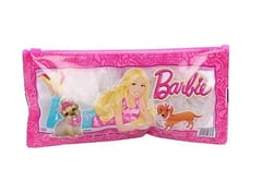 Cartoon Character Print Barbie Pencil Pouch Return Gift for Kids Birthday Party (Barbie Pouch Set of 10)