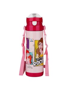 Disney Princess Johny Vacuum Insulated Steel Water Bottles 450ml For Back To School Kids