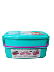 LicRocky Frozen 2 Containers Lunch Box 850 ml For Girls Back To School Kids And Return Gift Use It As Single Or Double As Per Your Need