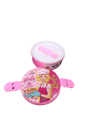 LicRocky Barbie 2 Containers Lunch Box 850 ml For Girls Back To School Kids And Return Gift Use It As Single Or Double As Per Your Need