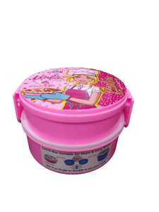 LicRocky Barbie 2 Containers Lunch Box 850 ml For Girls Back To School Kids And Return Gift Use It As Single Or Double As Per Your Need