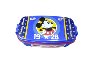 LicRocky Mickey 2 Containers Lunch Box 850 ml For Boys Back To School Kids And Return Gift Use It As Single Or Double As Per Your Need