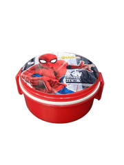 LicRocky Spiderman 2 Containers Lunch Box 850 ml For Boys Back To School Kids And Return Gift Use It As Single Or Double As Per Your Need