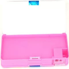 Multipurpose Dual Side Magnetic Pencil Box for Kids with Dual sharpner(Disney Princess)