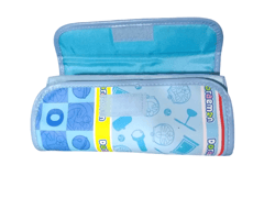 Doraemon Cartoon Character Large Capacity Zipper Canvas Pencil Case/Pouch for School Kids/Teenagers / Boys / Girls and Best for Gifting / Birthday