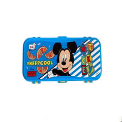 Mickey Mouse Cartoon Theme Kid's Plastic Pencil Box with Compartment Return Gifts for Kids Birthday Party