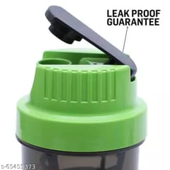 Gym Shaker bottles for drinking protein shake or for regular Daily use (Green 500ml )