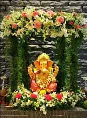 Ganesh Flower Decoration Services Ideas for Ganpati Festival For Your Home For 2023