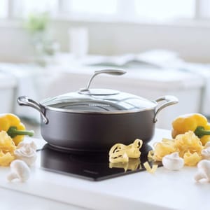 TUPPERWARE Black  Series Stock Pot With  Lid 4.1ltr (1pc) For Gift