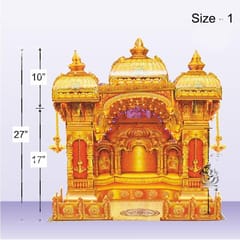 Siddhivinayak Makhar 76" For Ganpati Festival(4.5FT)