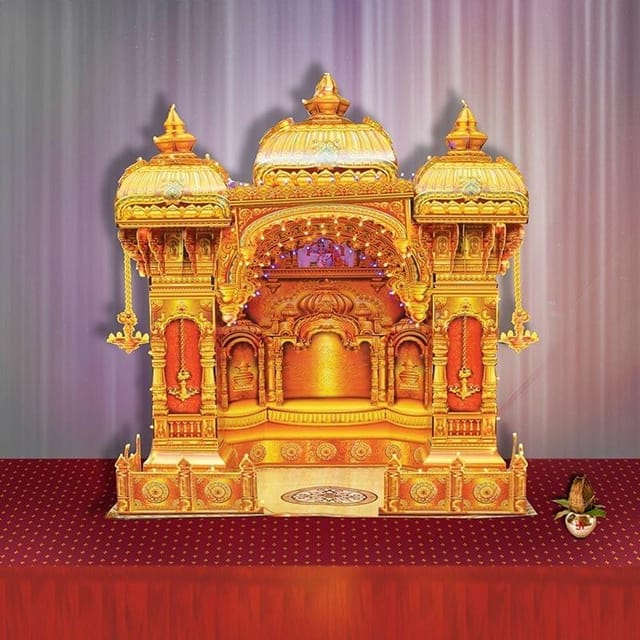 Siddhivinayak Makhar 76" For Ganpati Festival(4.5FT)