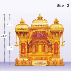 Siddhivinayak Makhar 76" For Ganpati Festival(4.5FT)