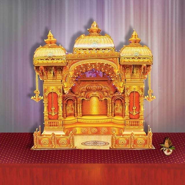 Siddhivinayak Makhar 40" For Ganpati Festival(2FT)