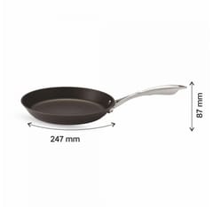 Tupperware Black Series Fry Pan-24cm-1pc,( No Lid ) Kitchen Accesories , Home Appliances