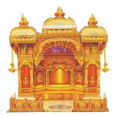 Siddhivinayak Makhar 27" For Ganpati Festival(1.5FT)