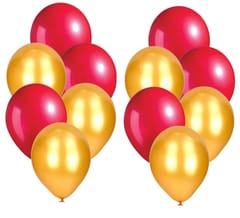 19th Happy Birthday Balloon Decoration , Decoration Theme-Golden & Red ,Happy Birthday Decoration Service At Your Door-Step,( 19th Birthday Decoration For Girls )