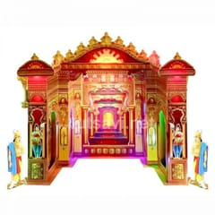 3D Ganesh Mahal Makhar 38" For Ganpati Festival(2FT)