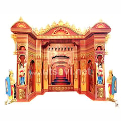 3D Ganesh Mahal Makhar 38" For Ganpati Festival(2FT)