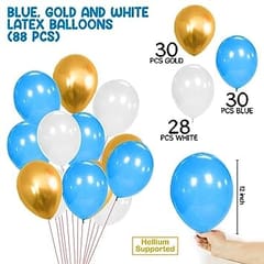 My 1/2 HALF Birthday Balloon Decoration service at your door step , For Baby Boy , For Little Prince