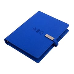 Classy Blue Jute 8000 mAh Diary PowerBank with 16gb Pendrive