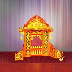 Navrang Makhar 34" For Ganpati Festival(2FT)