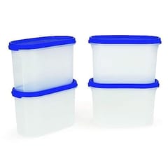 Tupperware Oval Dry Storage Containers 1.1L 4pc Gift Set ,Kitchen Accesories