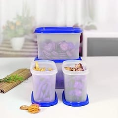 Tupperware Oval Dry Storage Containers 1.1L 4pc Gift Set ,Kitchen Accesories