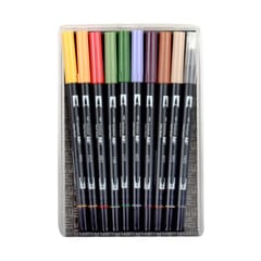 TOMBOW DUAL BRUSH PENS SECONDARY PALETTE (10 PC)