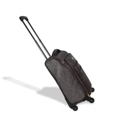 Swisco Brown Business Travel Trolly Bag measures 22 inches (including the wheel)- a size that's accepted as a carry-on for most flights also Ideal for corporate gifting