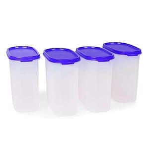 Tupperware Oval Dry Storage Containers 1.7L 4pc, Kitchen Accesories