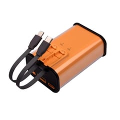 EVM EnC 10000mAh Transparent Powerbank is transparent, fashionable, and sleek for a simple handle and grip