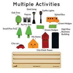 Storyboard,Role Play,Puzzle,Story Making,Real Life Learning (The Mini City)