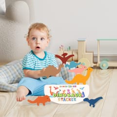 Dinosaur Stacking Toy Set