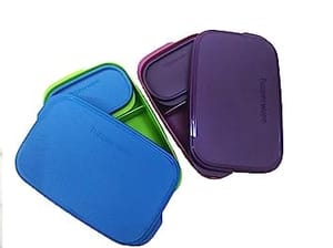 Tupperware Plastic My Lunch Container -2pc, 590ml Lunch Box For Back To School Kids ,Birthday Gift ,Set Of 2 Lunch Box