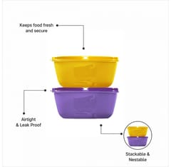 Tupperware SS Bowl 2Ltr, (Set Of 2), Home Appliances